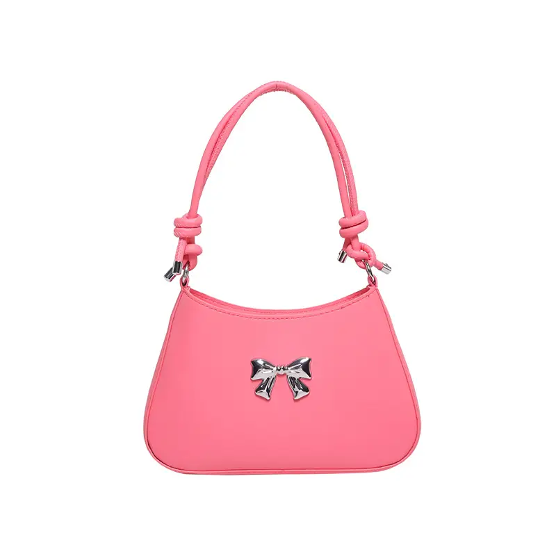 Brown Bowknot Shoulder Bag for Women 2026 - Image 3
