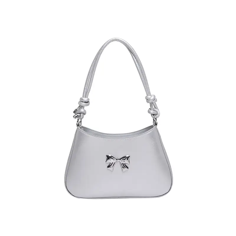 Brown Bowknot Shoulder Bag for Women 2026 - Image 7