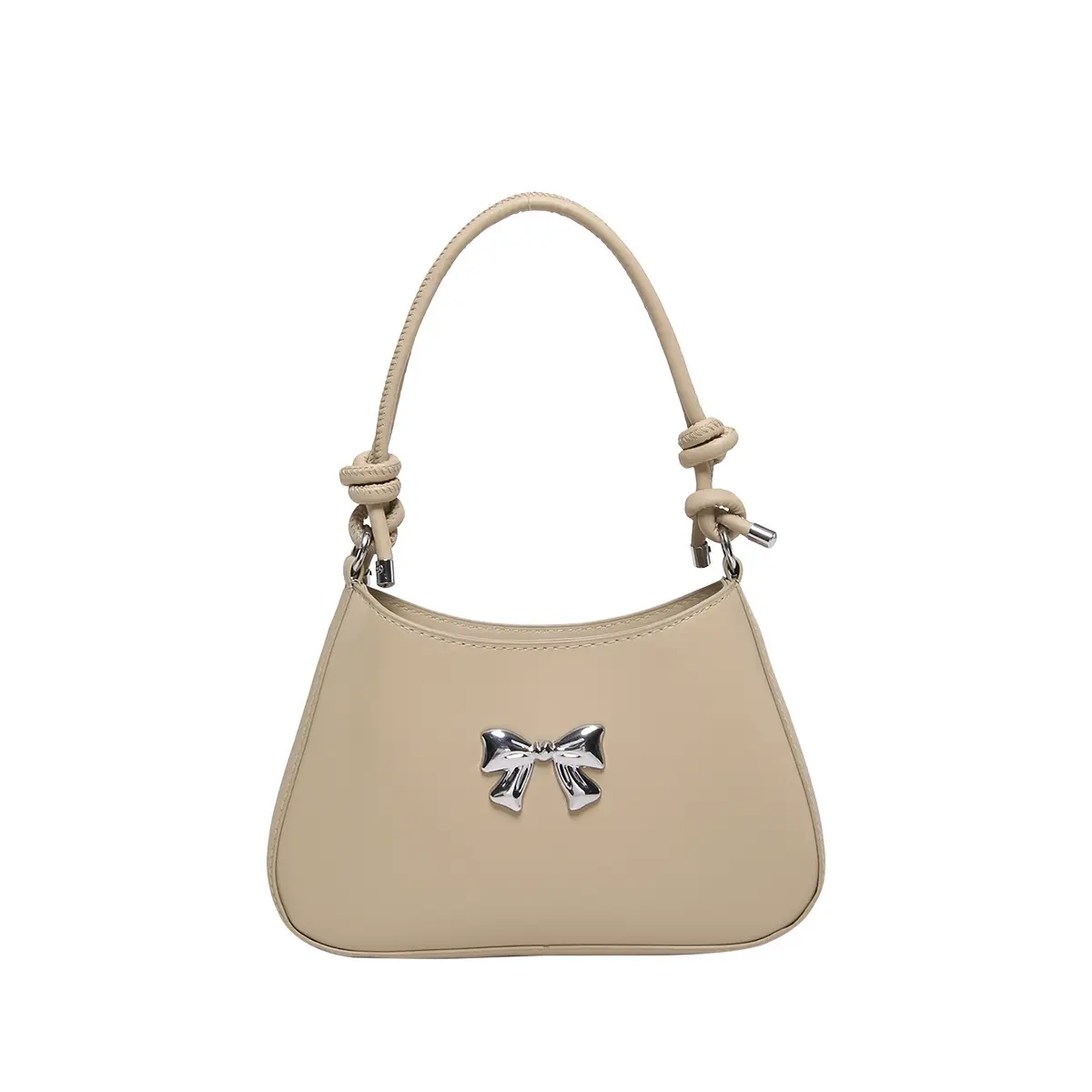 Brown Bowknot Shoulder Bag for Women 2026 - Image 8