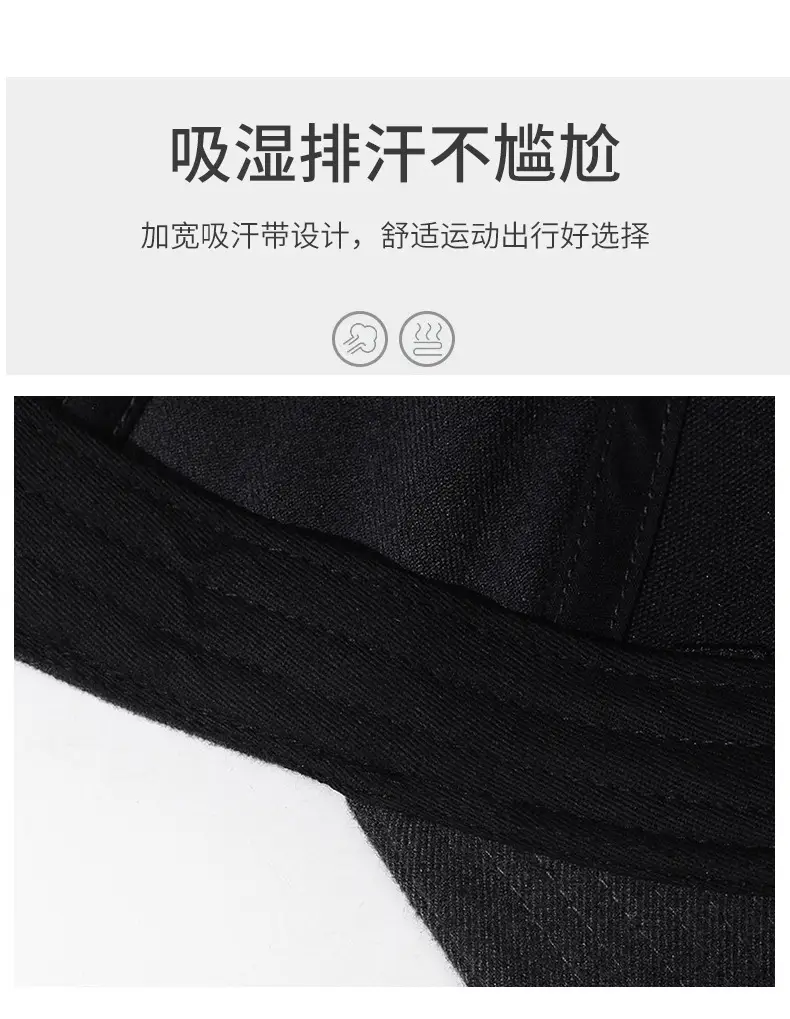 Men's Dark Gray Baseball Cap with Logo — feature 3