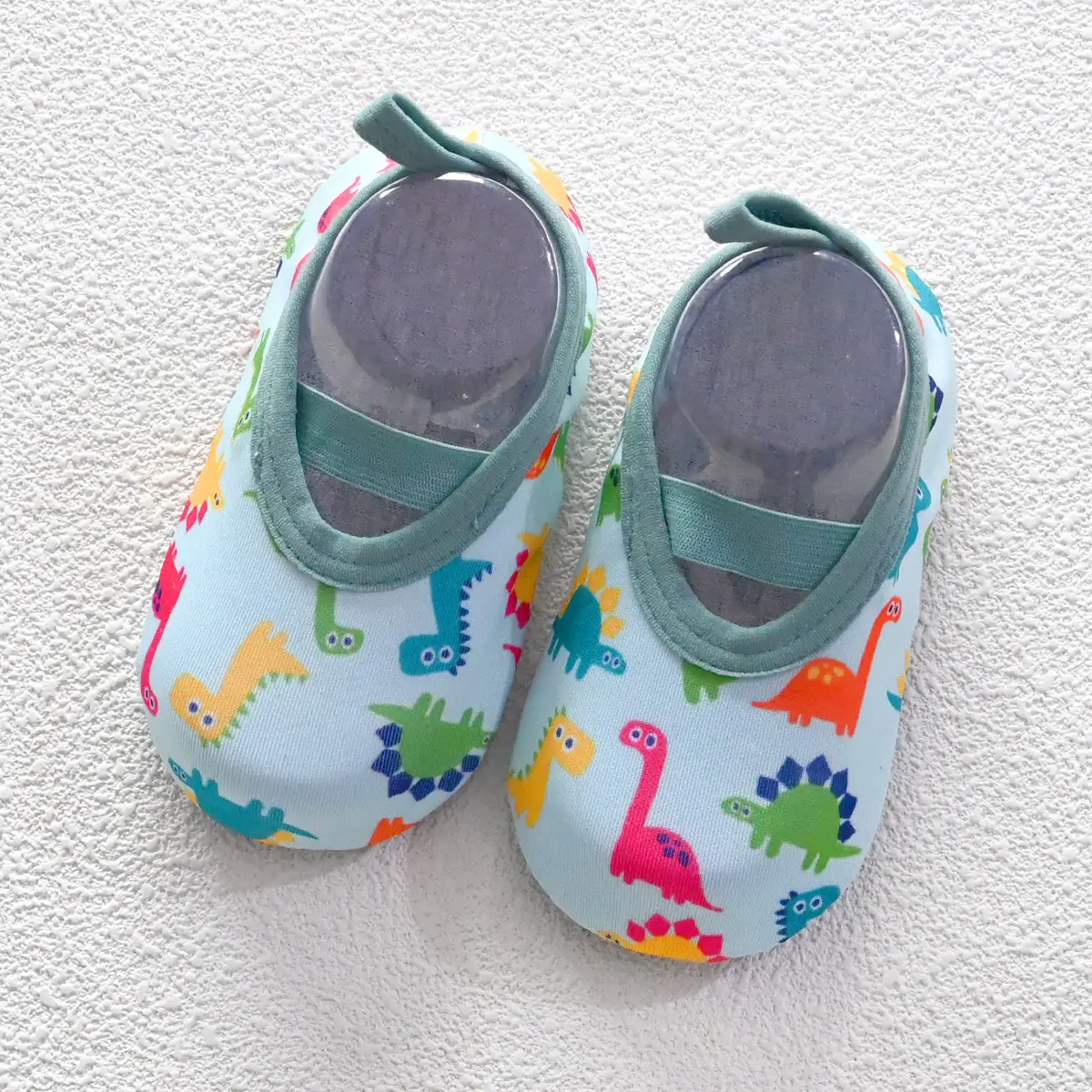Kids Cartoon Baby Floor Shoes Blue Soft Soled