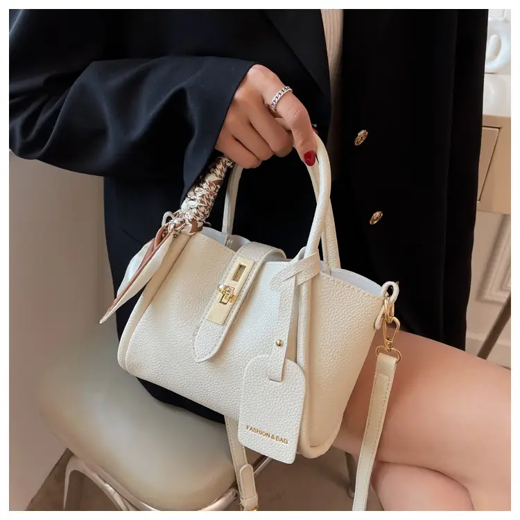 Women's Crossbody Bag Yellow Leather All-match 2024 — feature 16