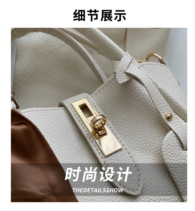 Women's Crossbody Bag Yellow Leather All-match 2024 — feature 4