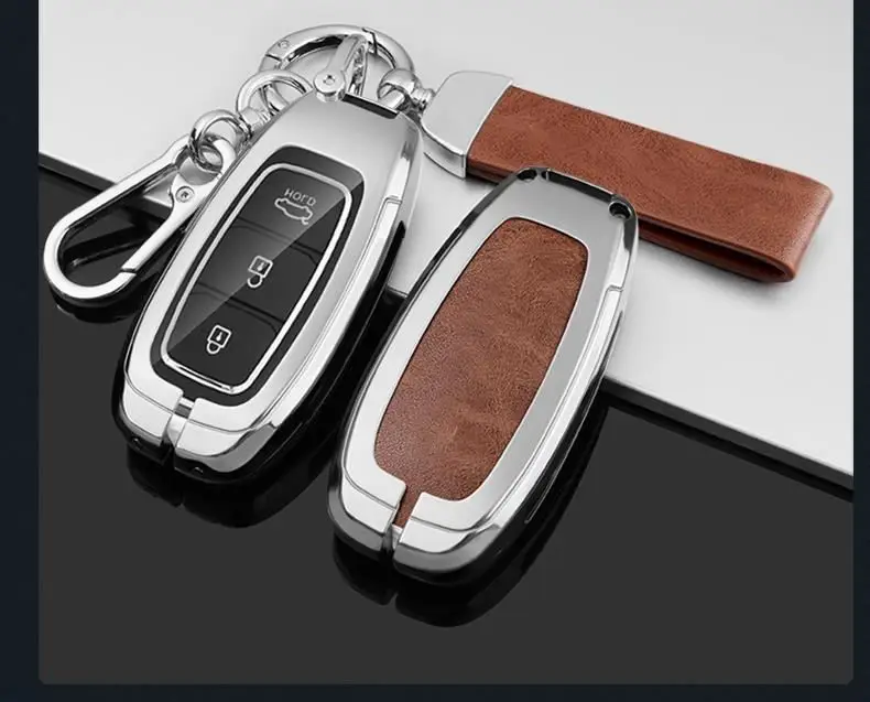 Beijing Hyundai Elantra Key Set 7th Generation Elantra Elite Edition Special Metal Car Bag Buckle Case for Men — feature 9
