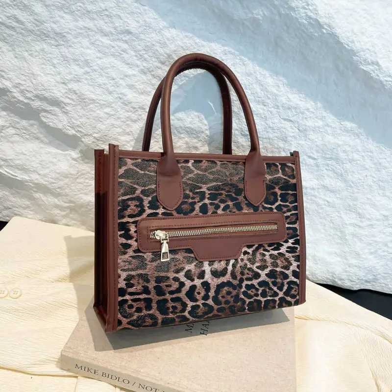 Leopard Print Women's Tote Bag Winter 2024 - Image 7