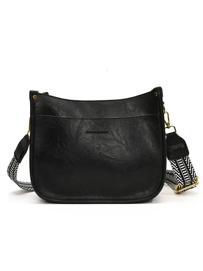 Black Leather Crossbody Bag for Women 2024 - Image 8