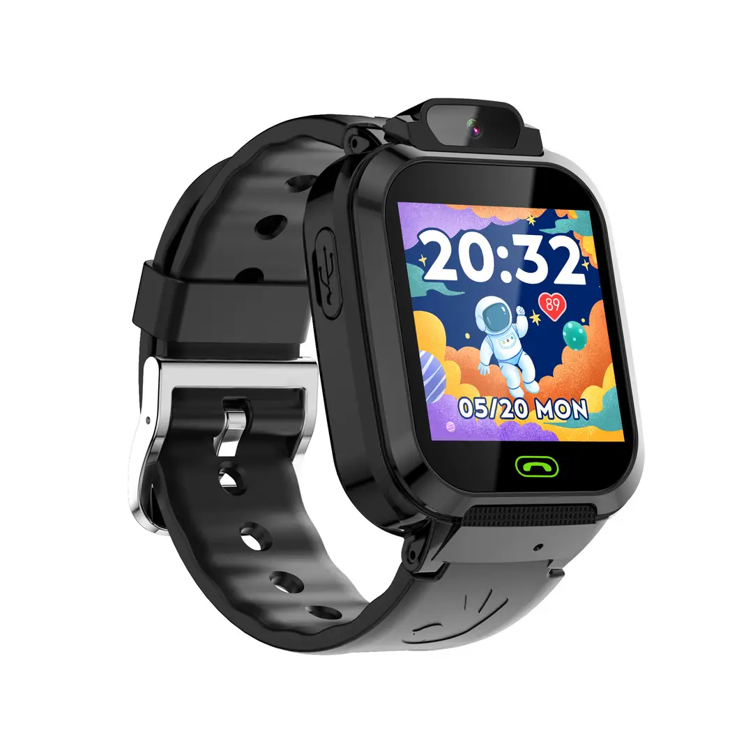 Foreign trade cross-border children's smart phone watch waterproof Q12 English multi-language gps positioning factory batch