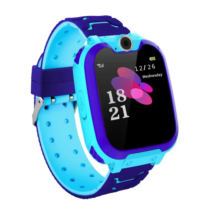 Foreign trade cross-border children's smart phone watch waterproof Q12 English multi-language gps positioning factory batch