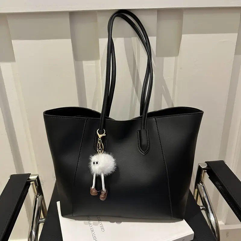 Brown Woolen Shoulder Bag for Women Winter Commute — feature 17