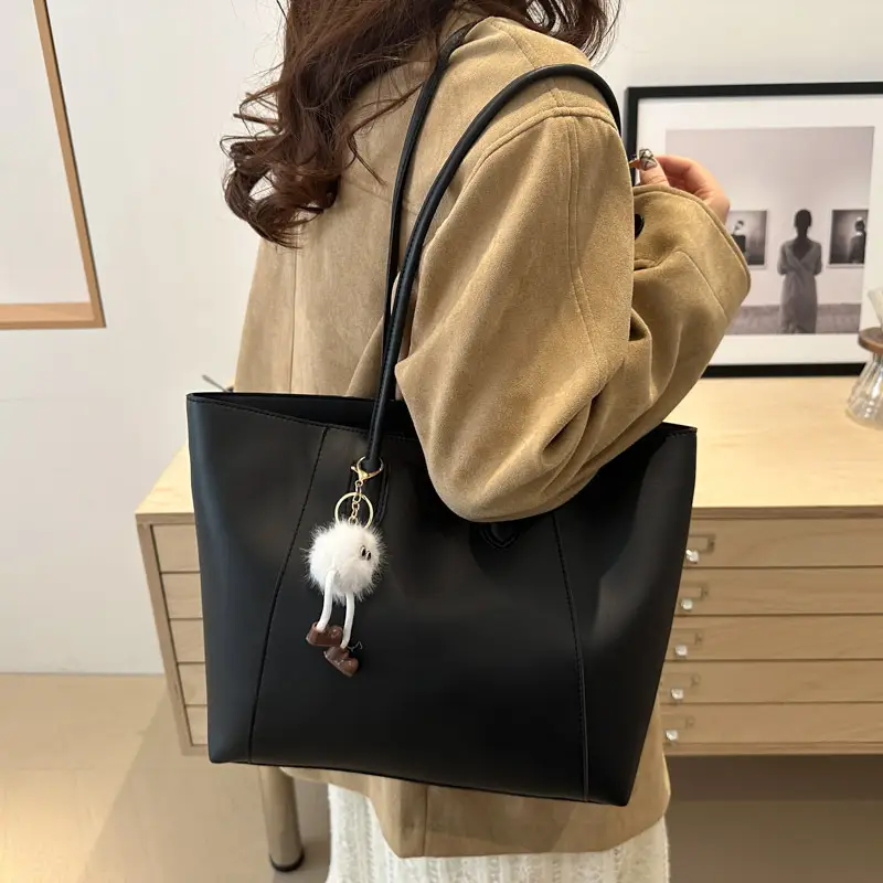 Brown Woolen Shoulder Bag for Women Winter Commute — feature 31