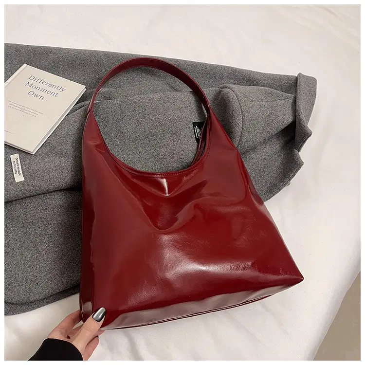 Black Soft Leather Large Tote Bag for Women — feature 26