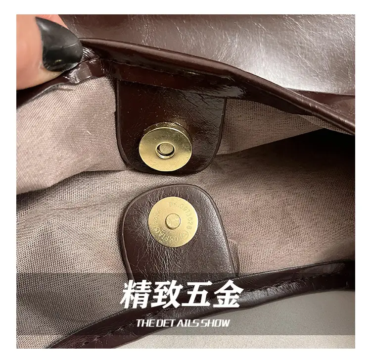 Black Soft Leather Large Tote Bag for Women — feature 6
