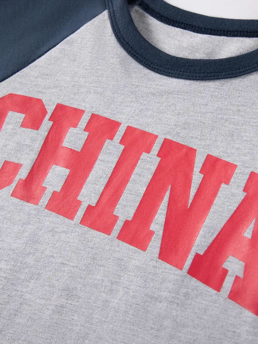Little Mavens Printed T-Shirt for Boys Round Neck Short Sleeve - Image 3