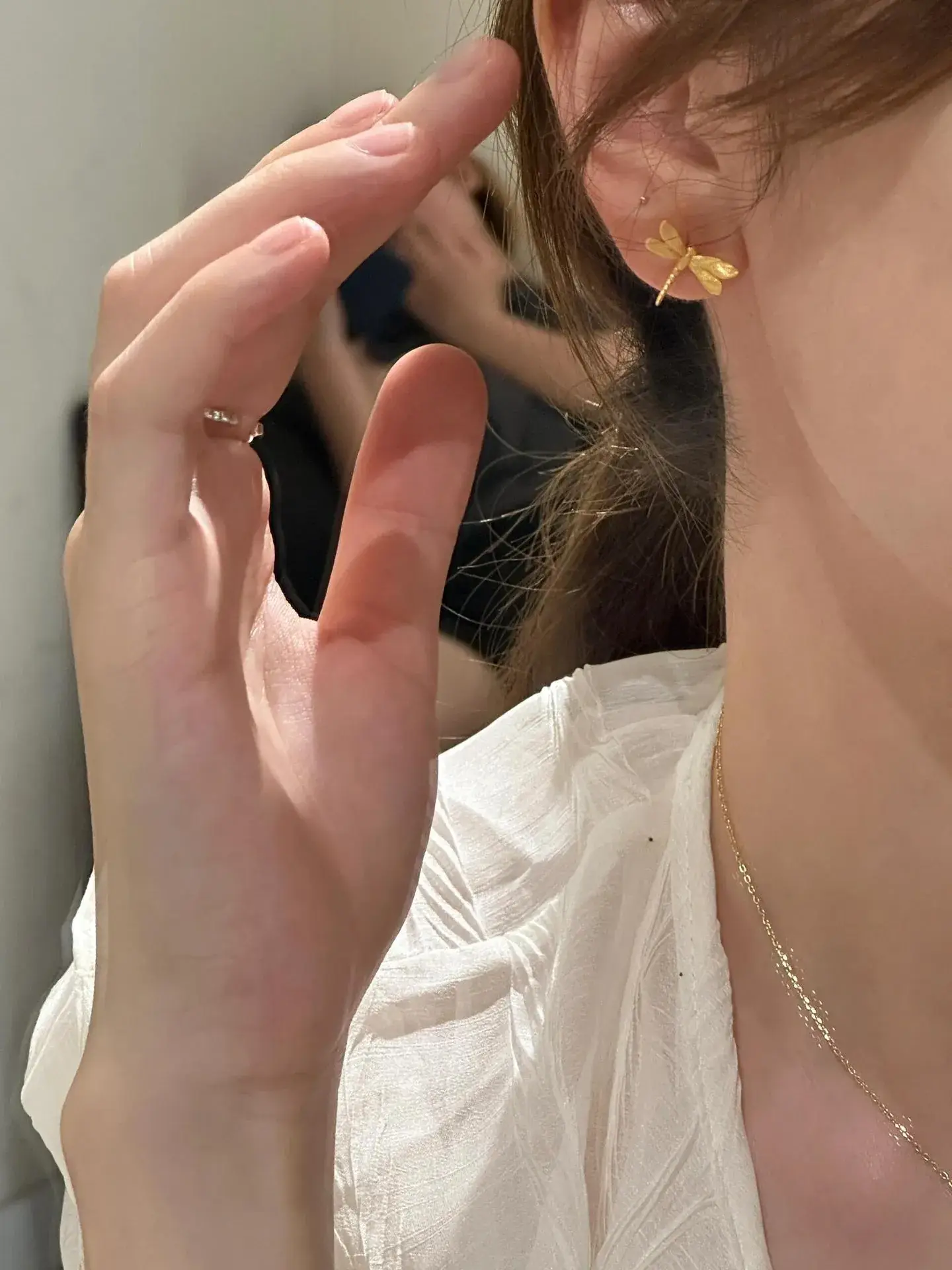 Gold Plated Butterfly Earrings for Women — feature 9