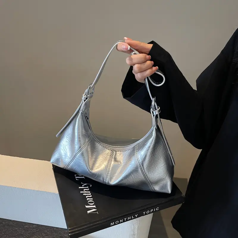 Women's White Shoulder Crossbody Bag 2024 - Image 8