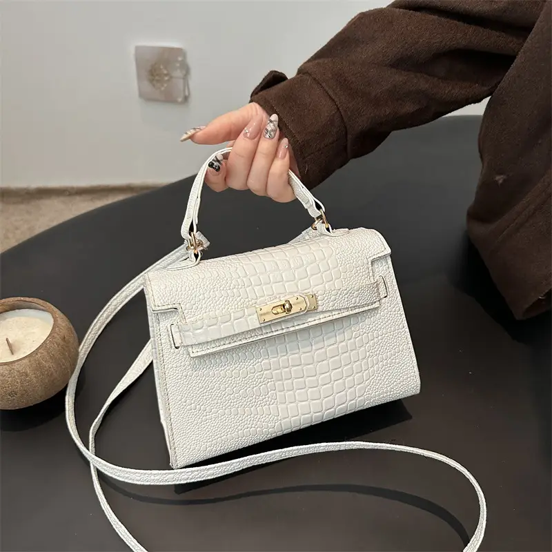 Pink Women's Crossbody Shoulder Bag 2024 Winter - Image 6