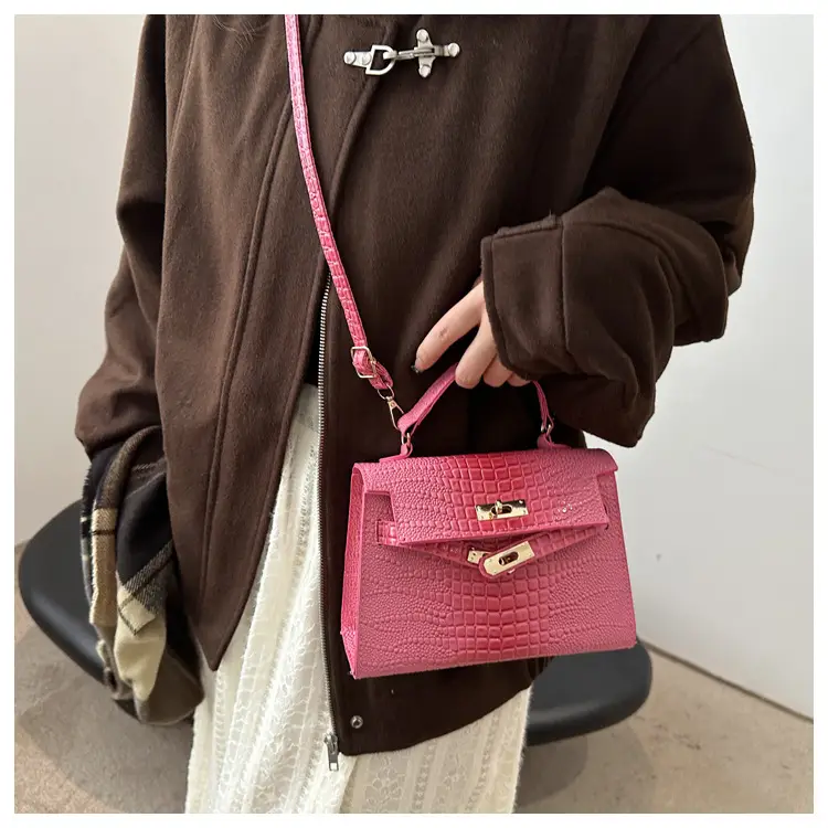 Pink Women's Crossbody Shoulder Bag 2024 Winter — feature 10