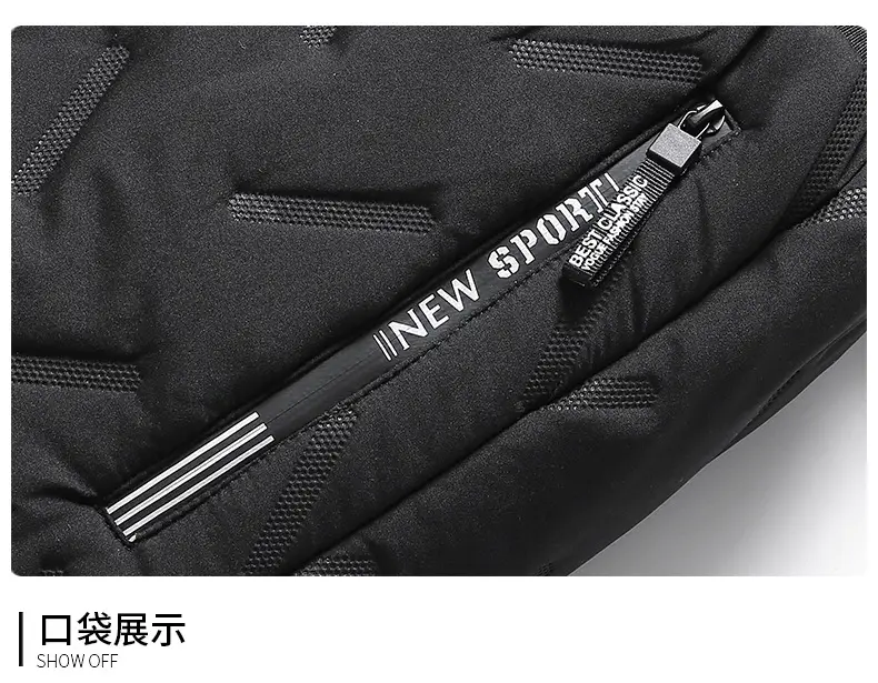 Cross-border plus size Winter Windproof Waterproof fleece-lined Cotton Pants Lambskin Thickened Men's Outer Wear Sports Casual Pants for Men — feature 20