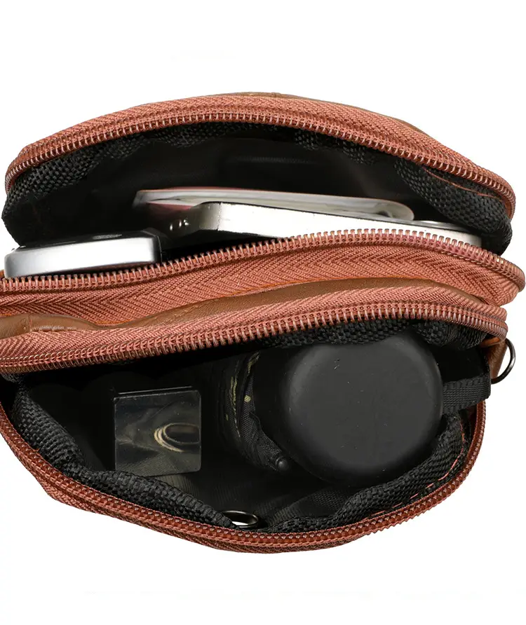 Pink Textured Crossbody Phone Bag for Women — feature 11