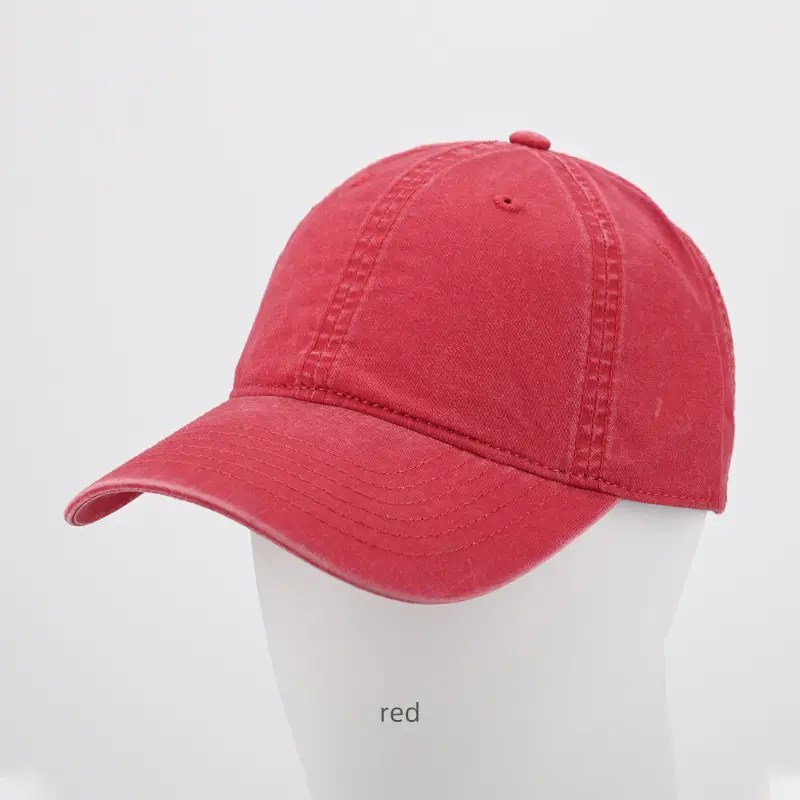 Unisex Light Blue Cotton Baseball Cap - Image 2