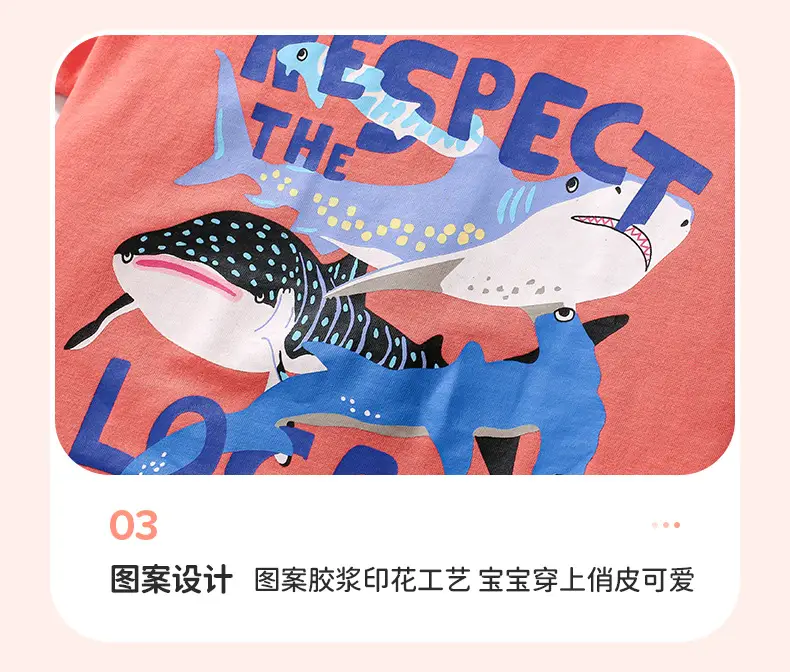 Little Unicorn Cotton T-Shirt Pink for Girls — feature 45