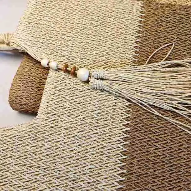 Braided Tassel Bag for Women Large Capacity Handmade — feature 10