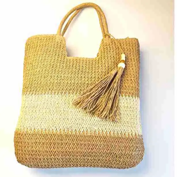 Braided Tassel Bag for Women Large Capacity Handmade — feature 25