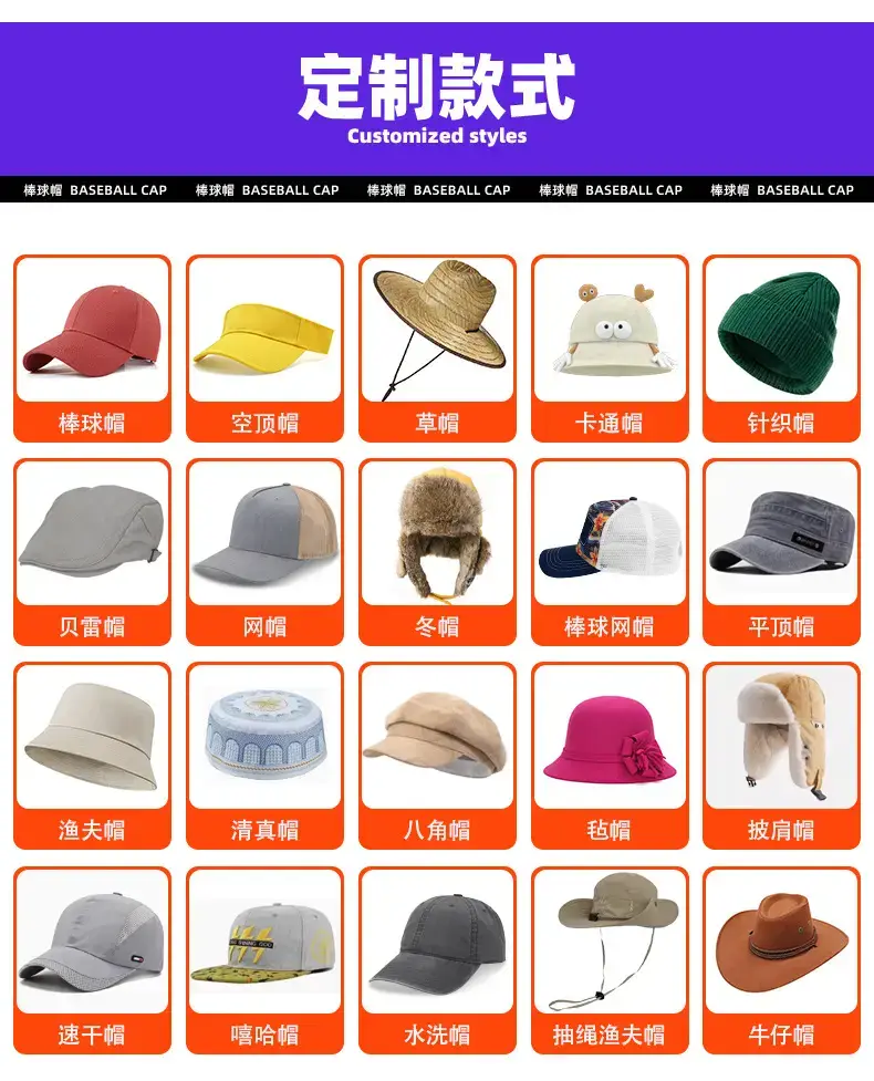 Black Vintage Denim Baseball Cap for Men — feature 19