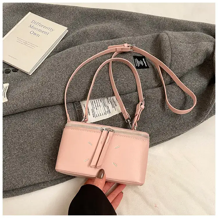 Red Square Satchel Shoulder Bag for Women — feature 41