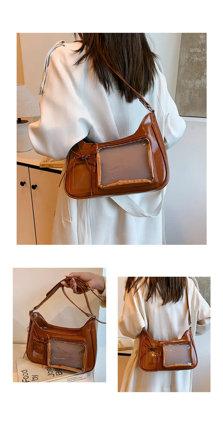 White Crossbody Bag for Women Small Card Design — feature 10