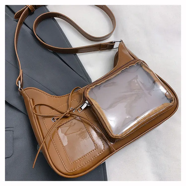 White Crossbody Bag for Women Small Card Design — feature 23
