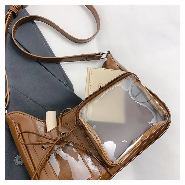 White Crossbody Bag for Women Small Card Design — feature 24