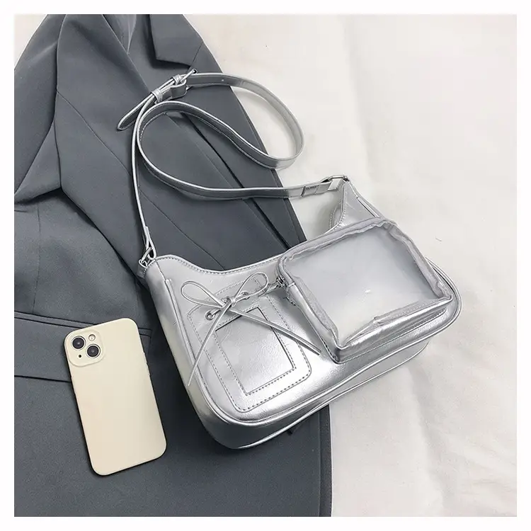White Crossbody Bag for Women Small Card Design — feature 36