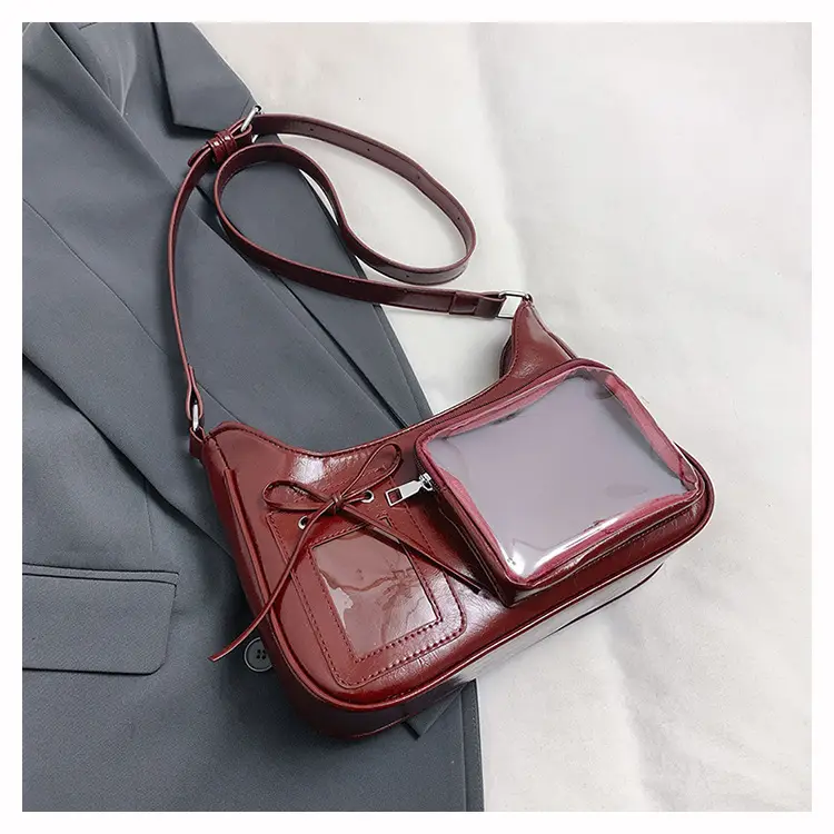 White Crossbody Bag for Women Small Card Design — feature 39