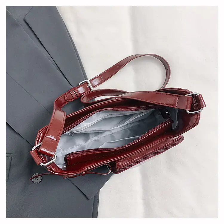 White Crossbody Bag for Women Small Card Design — feature 42
