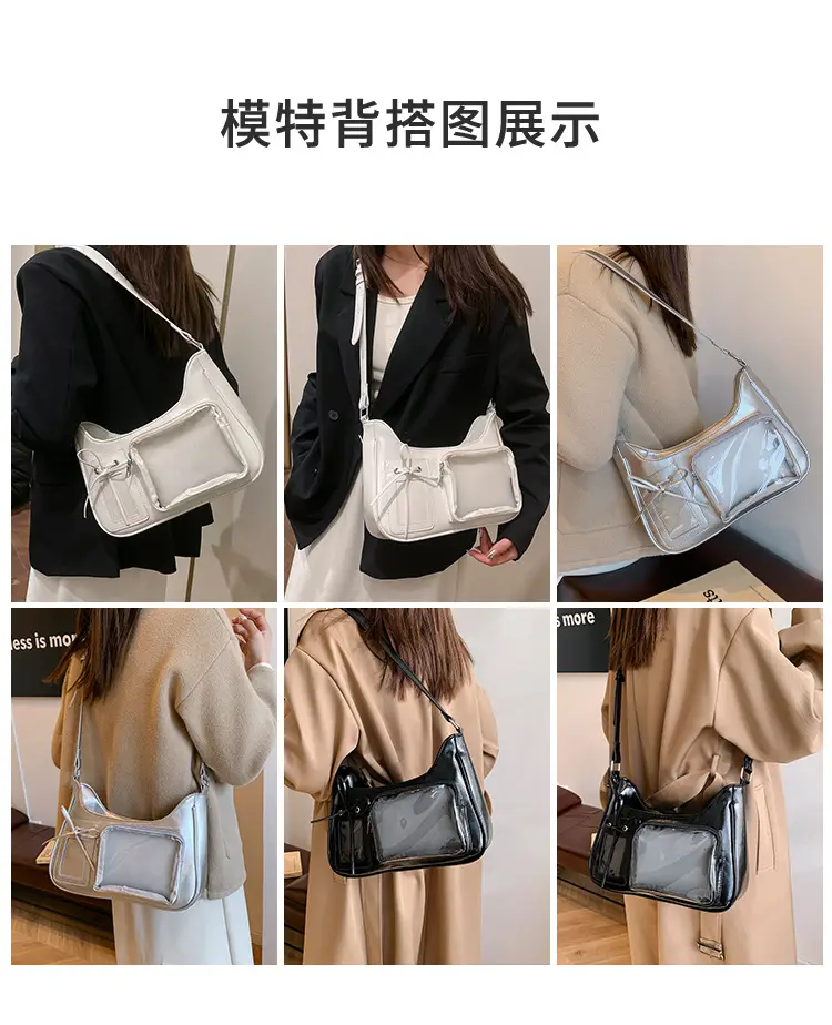 White Crossbody Bag for Women Small Card Design — feature 8