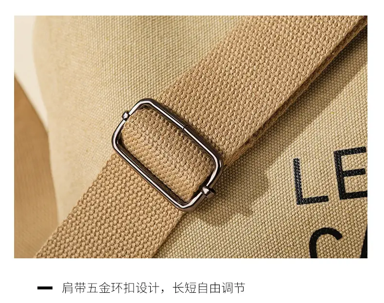 Cross-border Canvas Shoulder Bag 2024 New — feature 20
