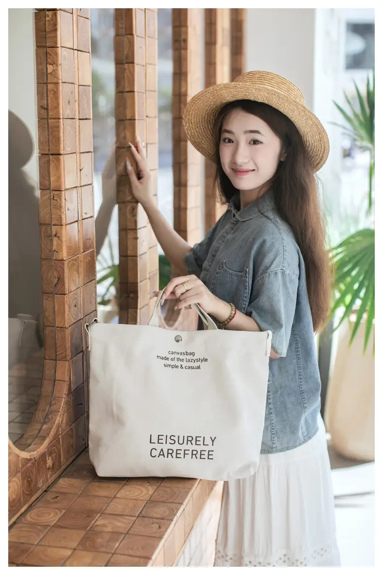 Cross-border Canvas Shoulder Bag 2024 New — feature 27
