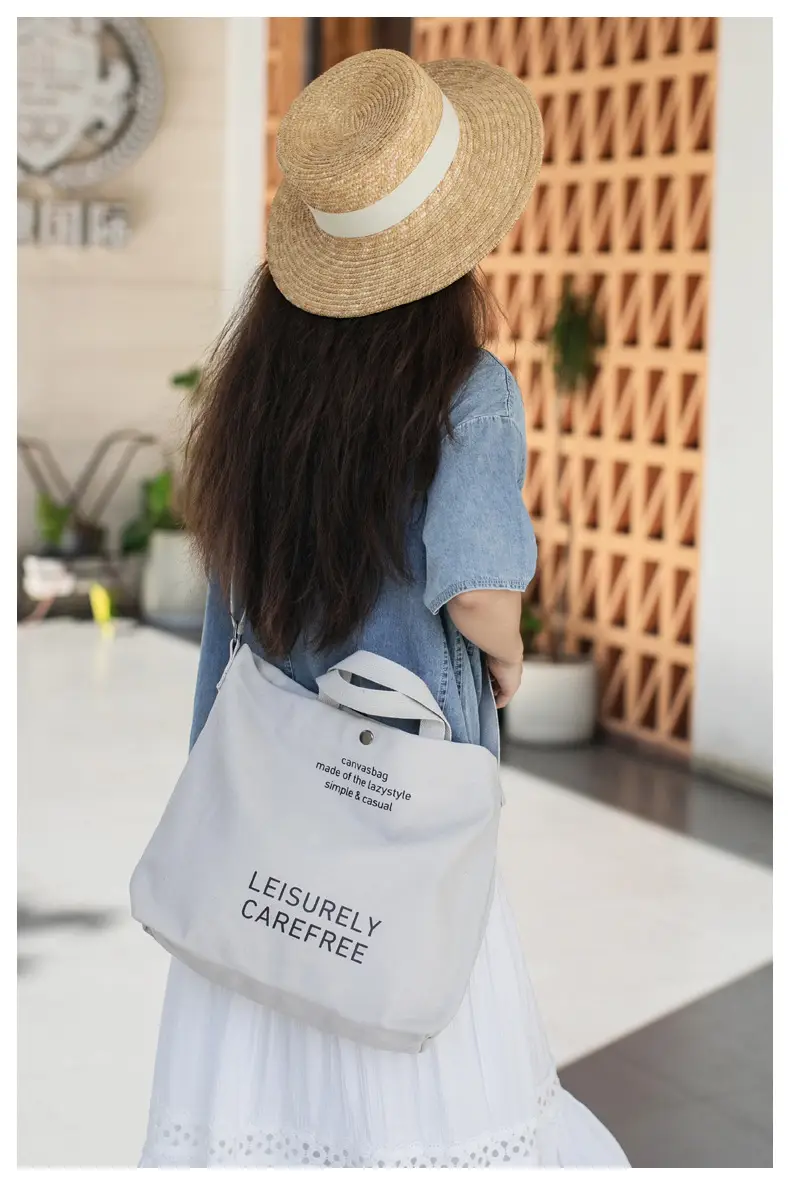 Cross-border Canvas Shoulder Bag 2024 New — feature 29