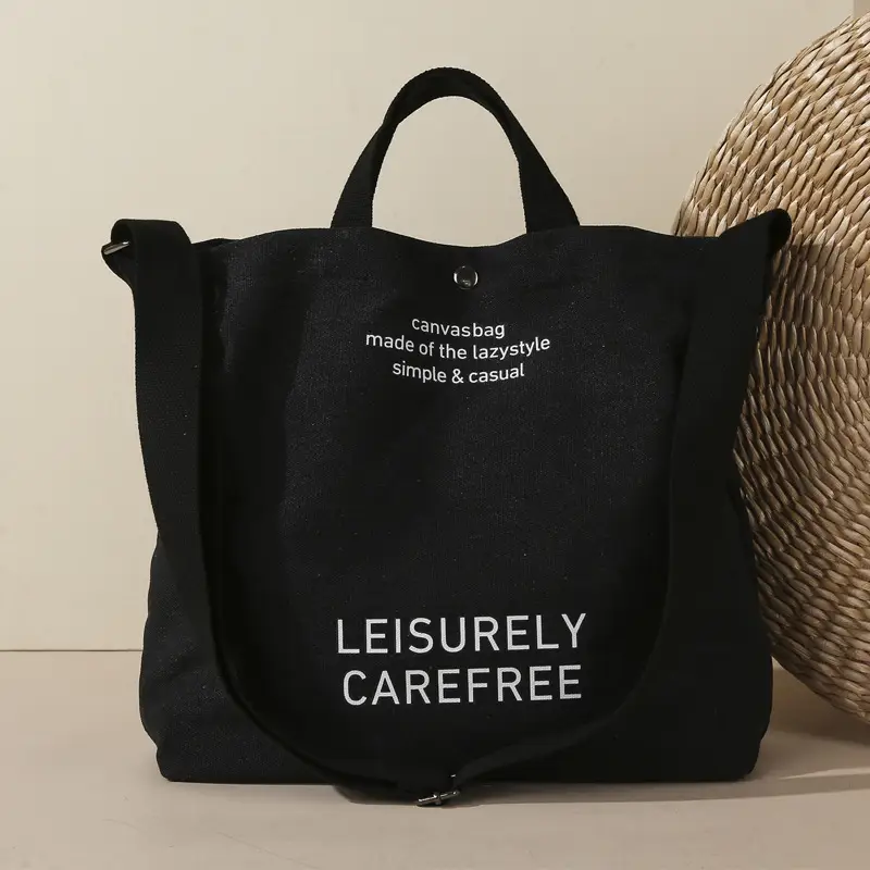 Cross-border Canvas Shoulder Bag 2024 New - Image 2
