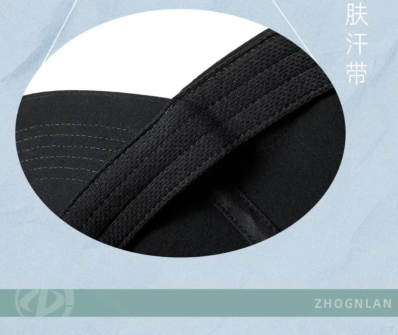 Light Blue Elastic Baseball Cap for Women Cycling Sports — feature 20