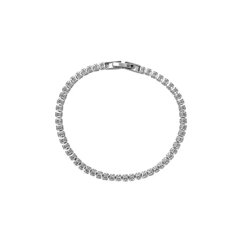 Super Flash Korean Zircon Bracelet for Girls Niche All-match Full Diamond Bracelet Stacked Style - Image 24