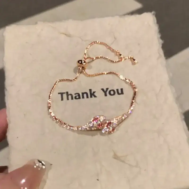 Super Flash Korean Zircon Bracelet for Girls Niche All-match Full Diamond Bracelet Stacked Style - Image 7