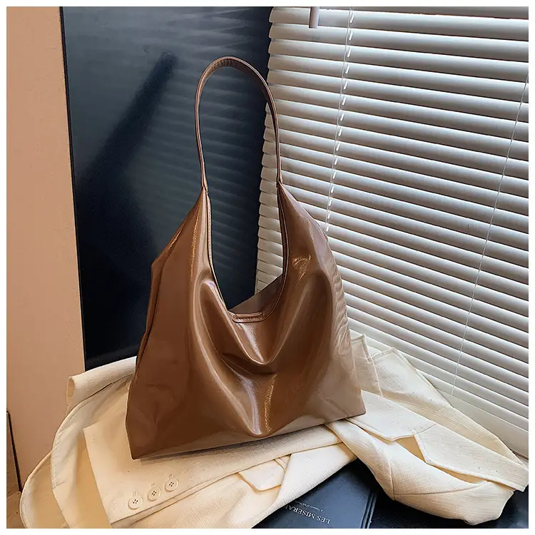 Black PU Shoulder Bag for Women 2024 - Image 6