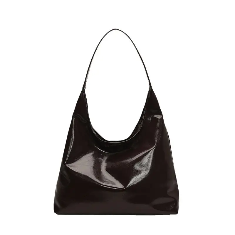 Black PU Shoulder Bag for Women 2024 - Image 9