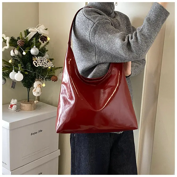Black PU Shoulder Bag for Women 2024 — feature 29