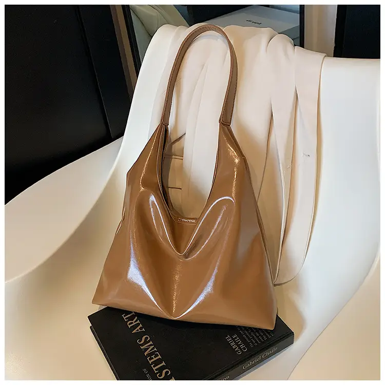 Black PU Shoulder Bag for Women 2024 - Image 2
