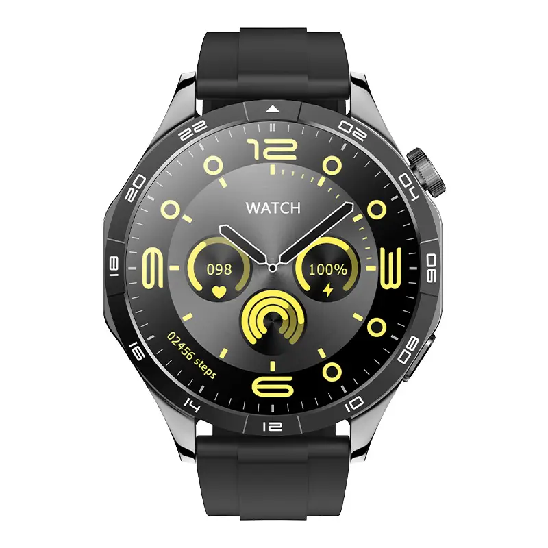 King Heart Rate Blood Oxygen Phone Watch Green Strap