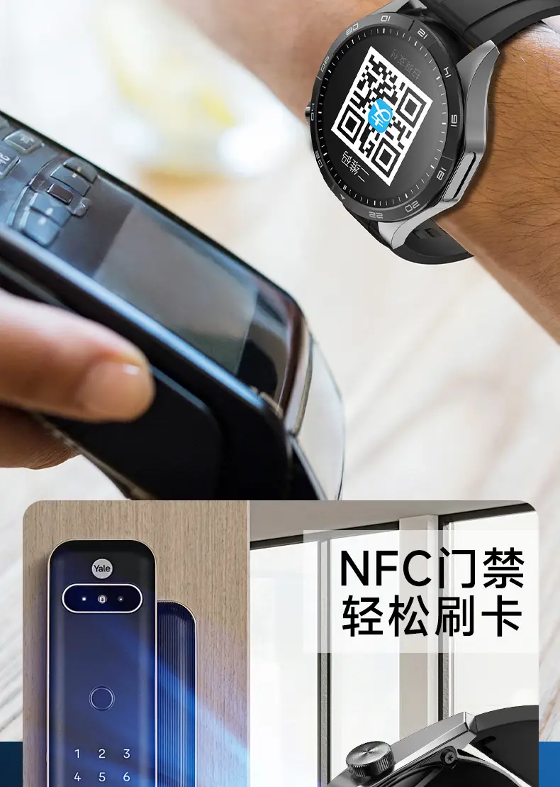King Heart Rate Blood Oxygen Phone Watch Green Strap — feature 25