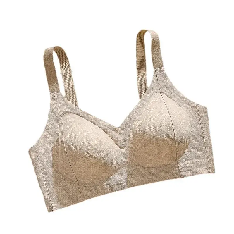 Women's Red Jelly Gel Support Bra with Fixed Cup & Leach Back - Image 9